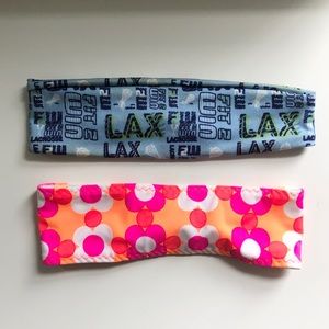 Set Of 2 Athletic Headbands